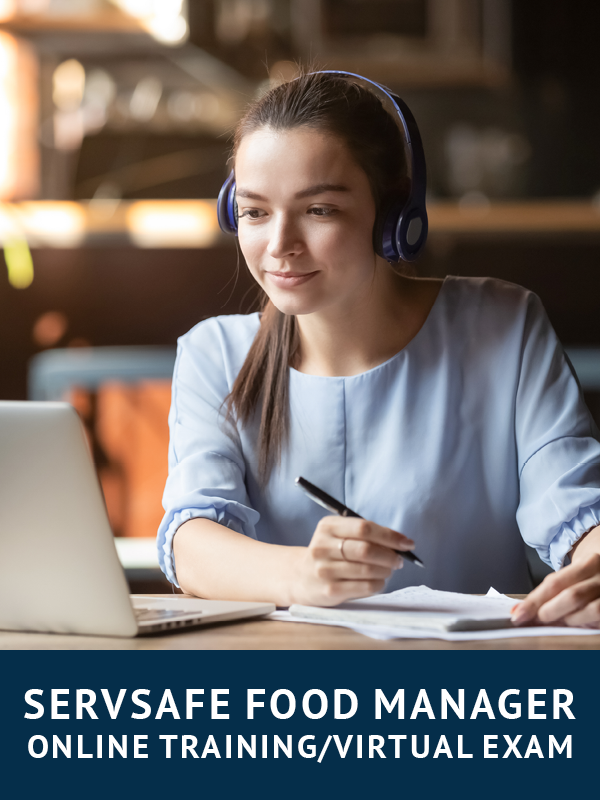 ServSafe Food Manager Online Training/Virtual Exam