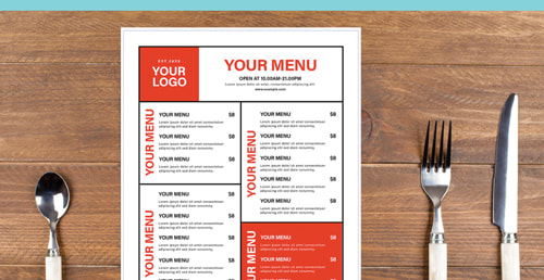Your Menu Example
